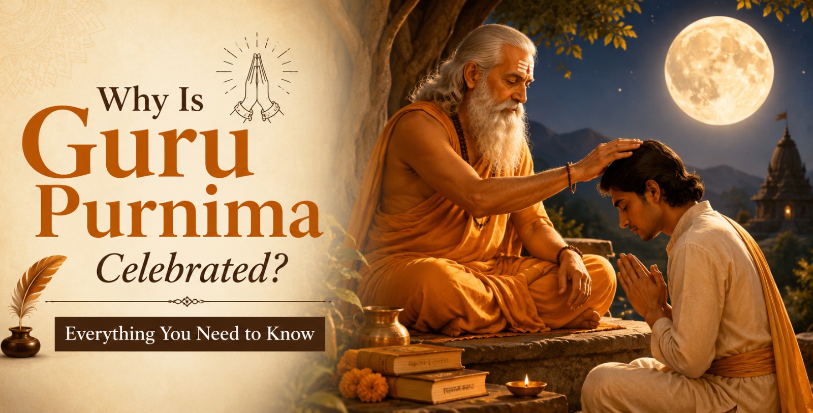 Why Is Guru Purnima Celebrated? Everything You Need to Know