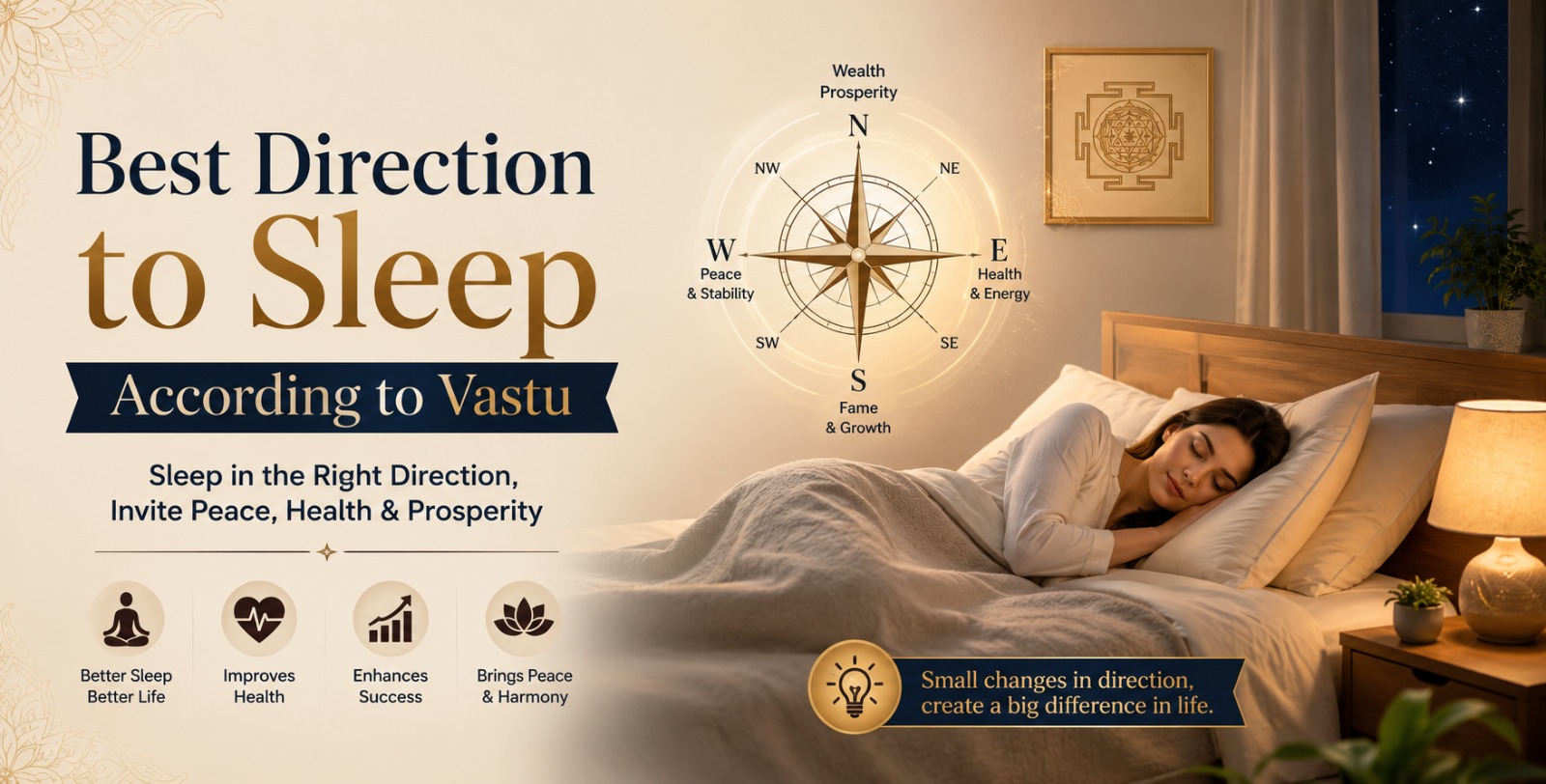 Best Direction to Sleep According to Vastu