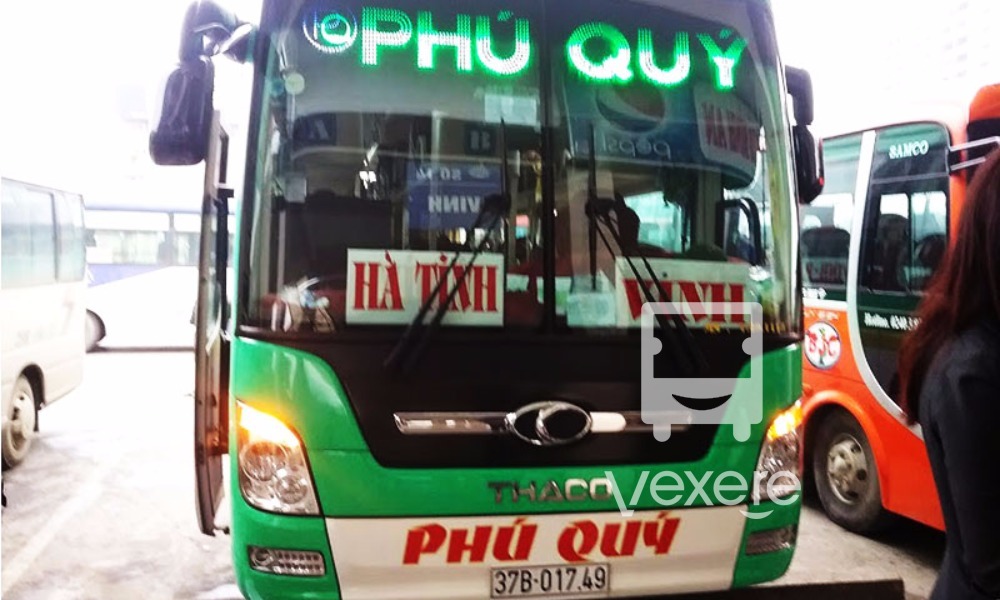 Xe Phú Quý đi Hà Tĩnh từ Hà Nội