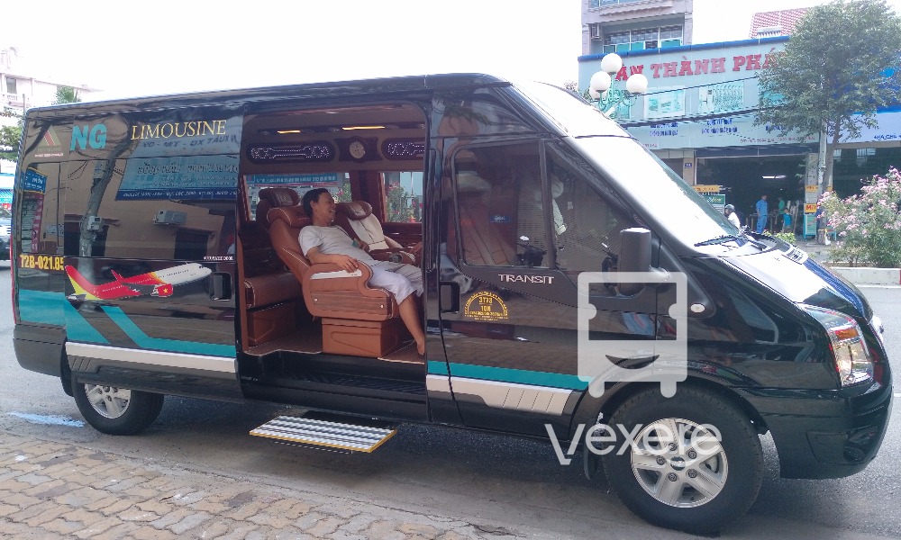 Xe limousine đi Vũng Tàu: Huy Hoàng