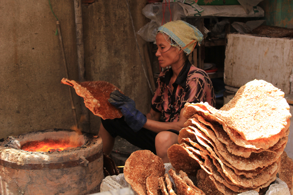 Món ngon Bắc Giang: bánh đa Thổ Hà