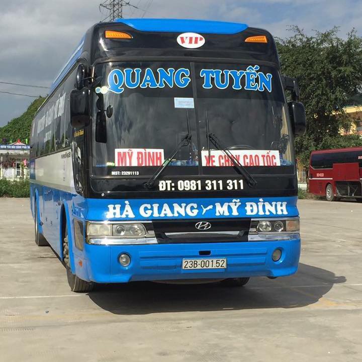 xe quang tuyến đi hà giang