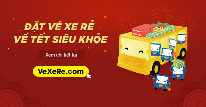VeXeRe.com hợp tác cùng xe Hoàng Kha mở bán vé xe Tết 2019