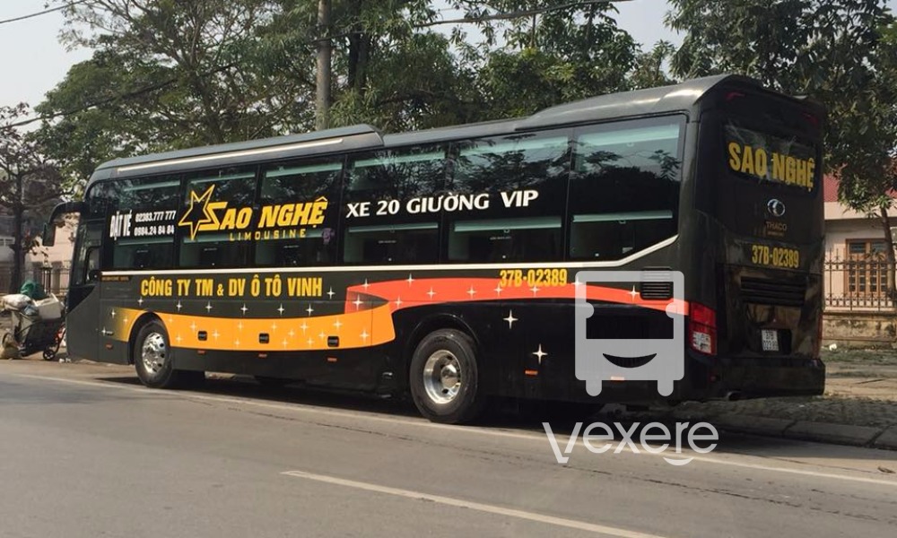 Xe Sao Nghệ Limousine đi Vinh từ Hà Nội 