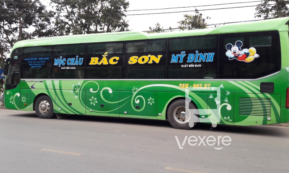 bus to Moc Chau