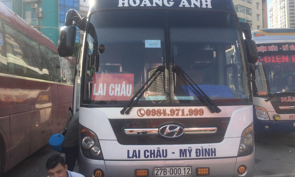 Xe đi Lai Châu từ Hà Nội: Hoàng Anh