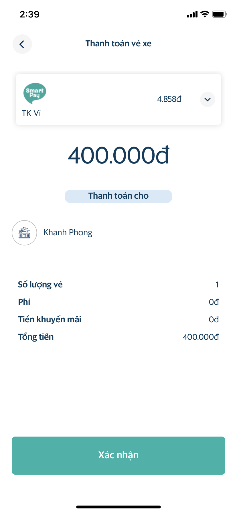 Chắc vé trong tay - SmartPay hoàn tiền ngay