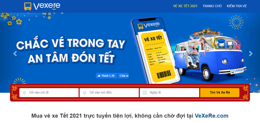 vé xe cộ Tết Phương Trang 2021