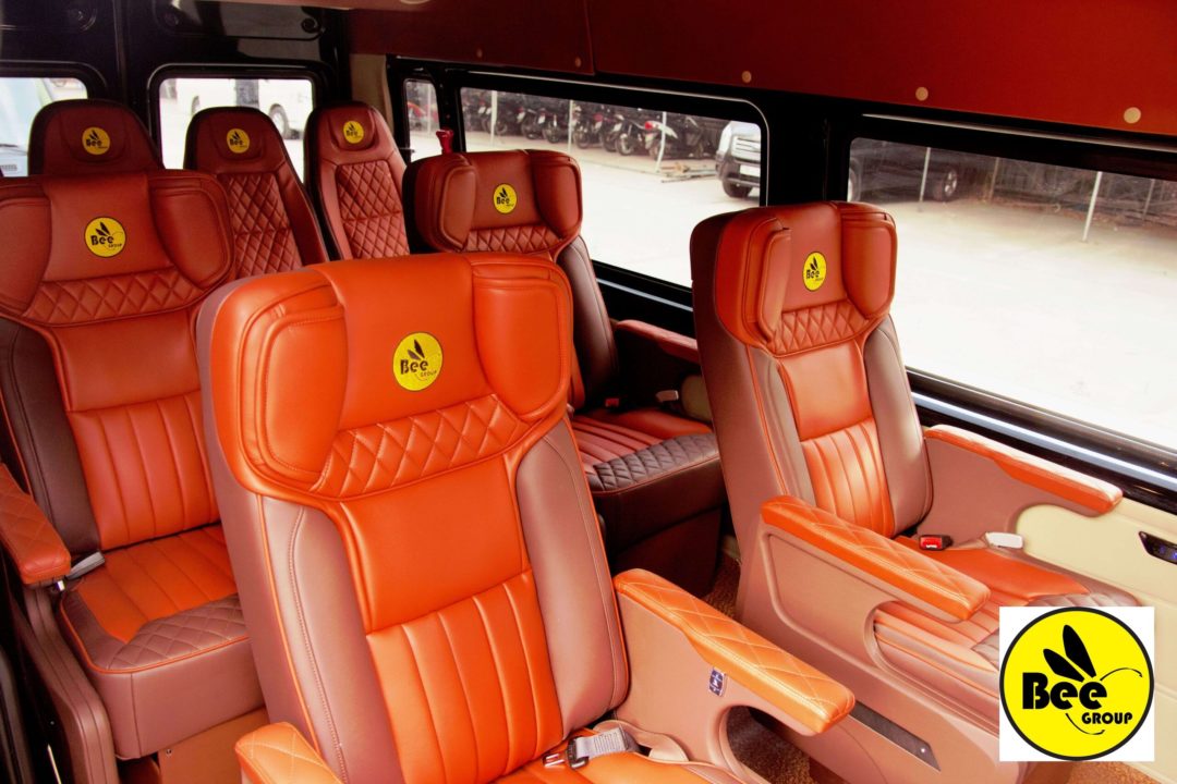 Nội thất xe BEEGROUP Limousine đi Ninh Bình