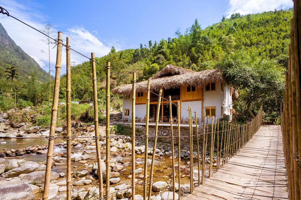 Khung cảnh bên ngoài Nam Cang Riverside Lodge 