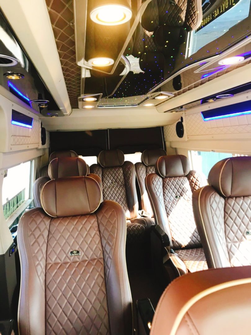 Nội thất xe Thiện Thành Limousine