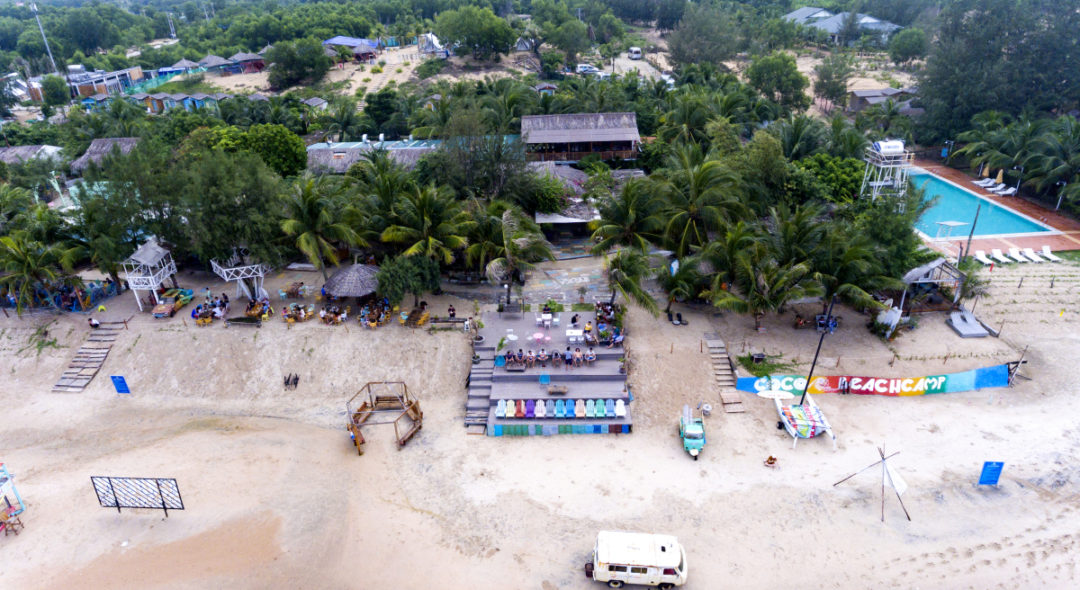 Du lịch biển Lagi Bình Thuận: Coco Beach Camping