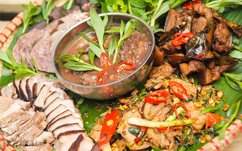 Ẩm thực Sapa khá đa dạng, phù hợp với nhiều du khách