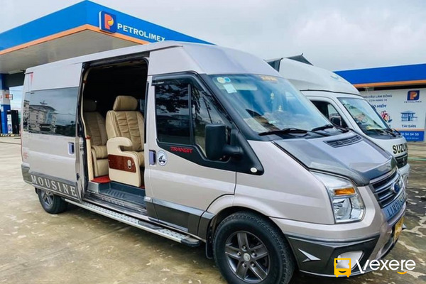 Xe limousine đi Đà Lạt 9 chỗ: Philip Travel