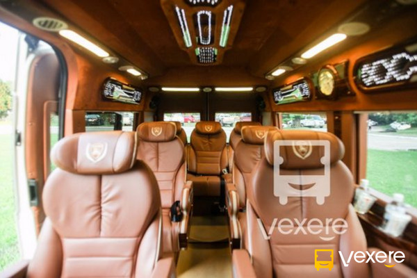 Nội thất hãng xe Pumpkin Limousine 