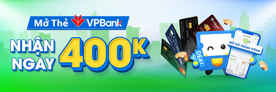 Ưu đãi thẻ tín dụng VPBank