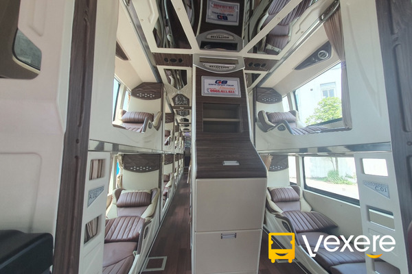 xe limousine g8 open tour đi sapa