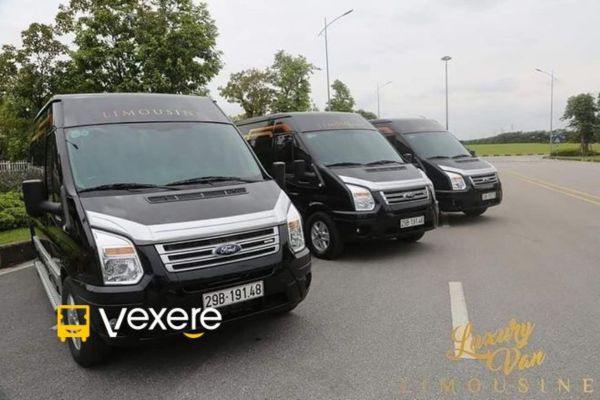 xe luxury van limousine đi hà nội từ sapa