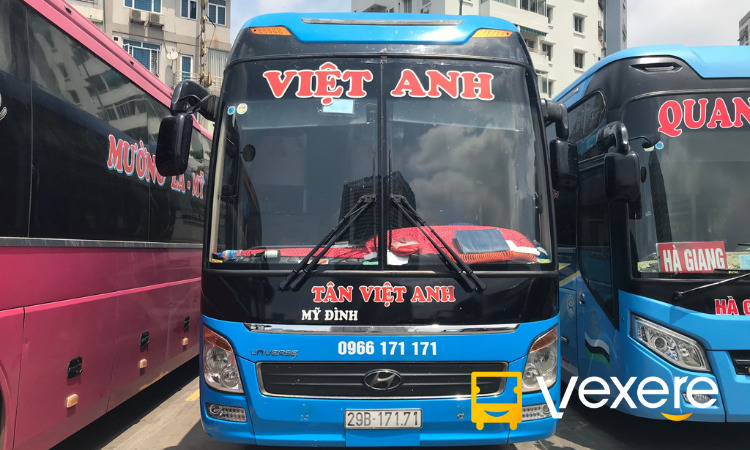 xe tân việt anh đi lai châu từ hà nội