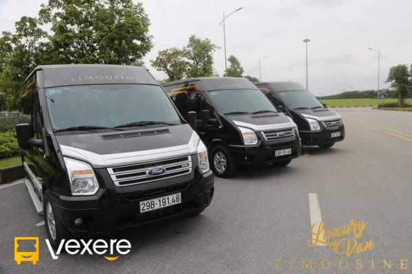 xe luxury van đi hà nội từ quảng ninh