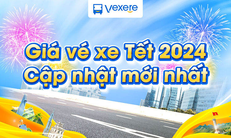 giá vé xe tết dương lịch 2024