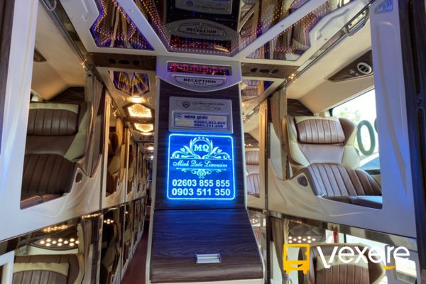 nội thát xe limousine minh quốc sài gòn gia lai