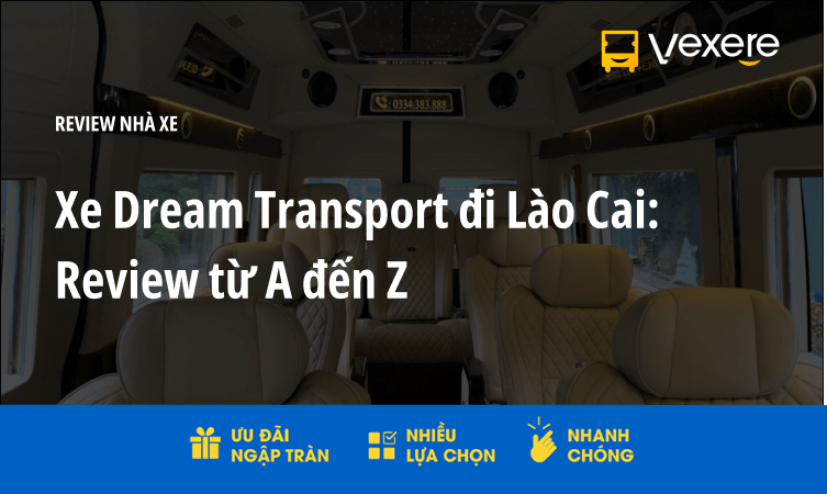 xe dream transport limousine đi lào cai