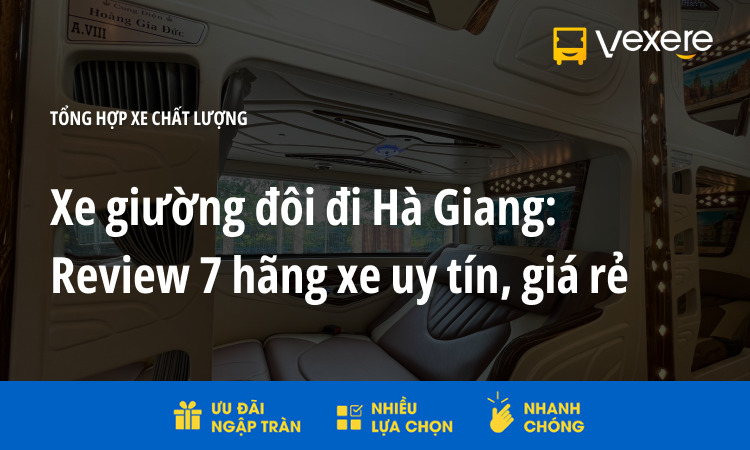 xe giường nằm đôi đi hà giang