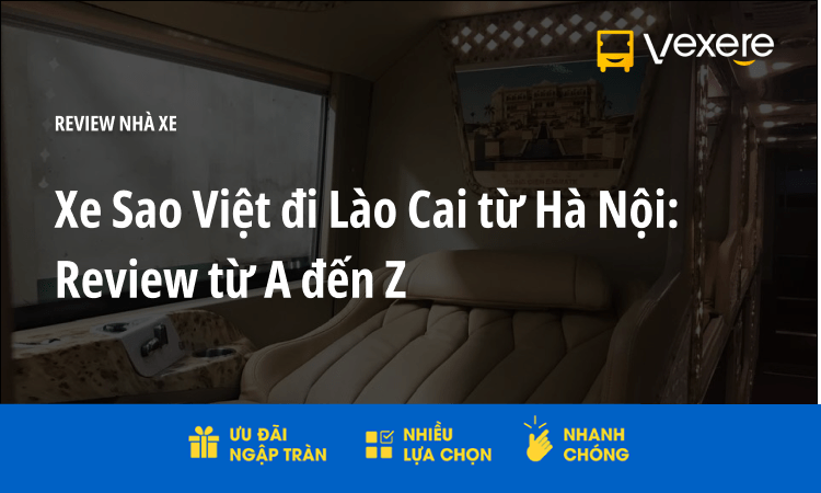 xe sao việt đi lào cai