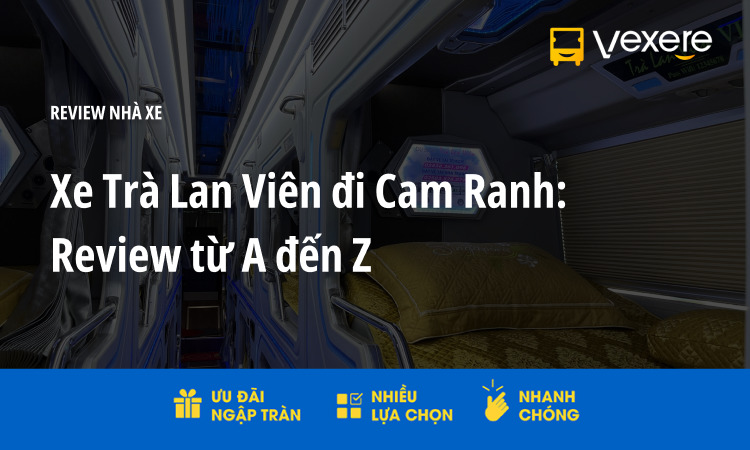 xe trà lan viên đi cam ranh