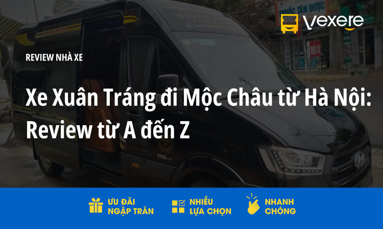 xe xuân tráng đi mộc châu