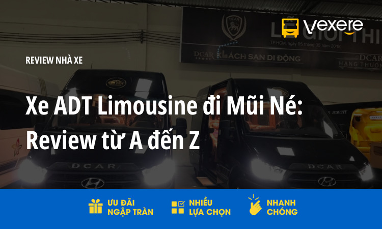 xe adt limousine đi mũi né