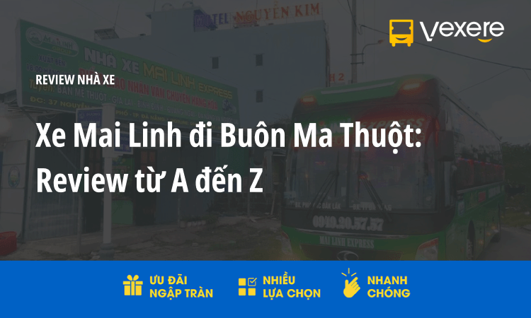 xe mai linh đi buôn ma thuột từ đà nẵng