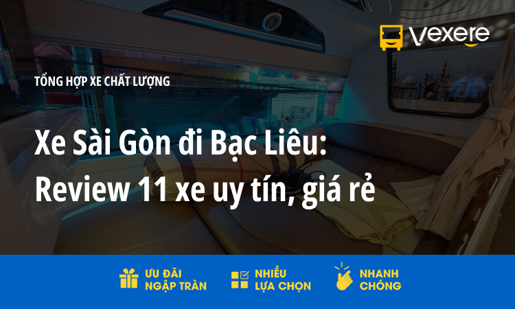 xe sài gòn đi bạc liêu