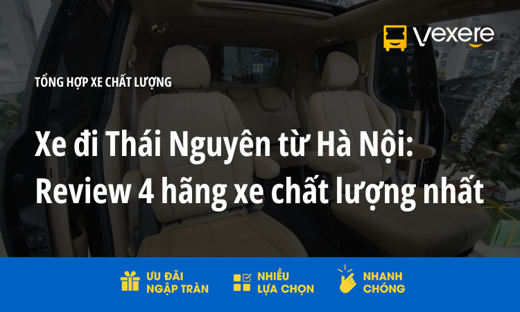 xe đi thái nguyên từ hà nội