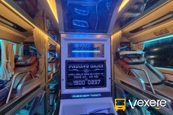 nội thất xe limousine phương oanh đi nghệ an