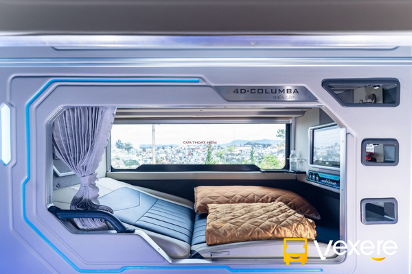 nội thất xe giường nằm long vân limousine