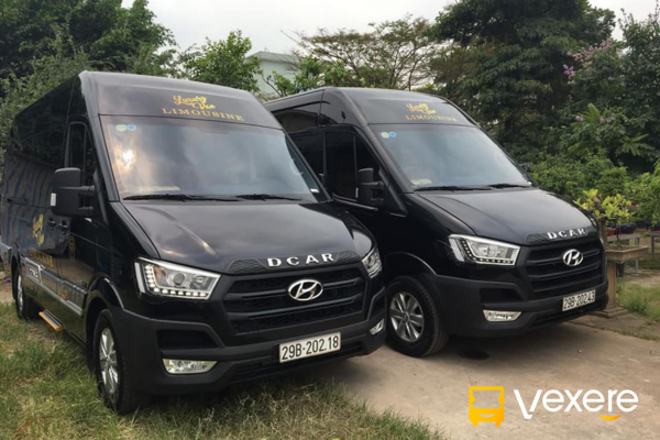 xe luxury van limousine đi sapa