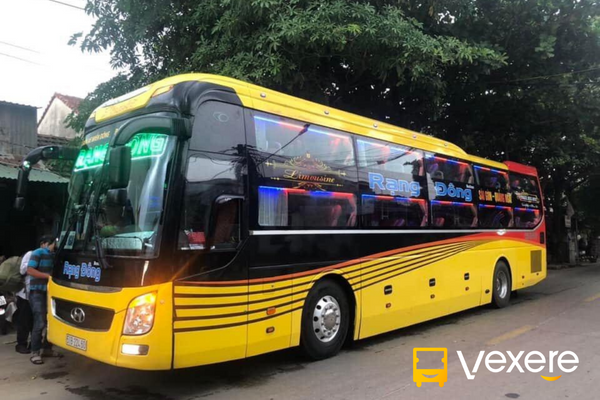 xe rạng đông buslines đi nha trang