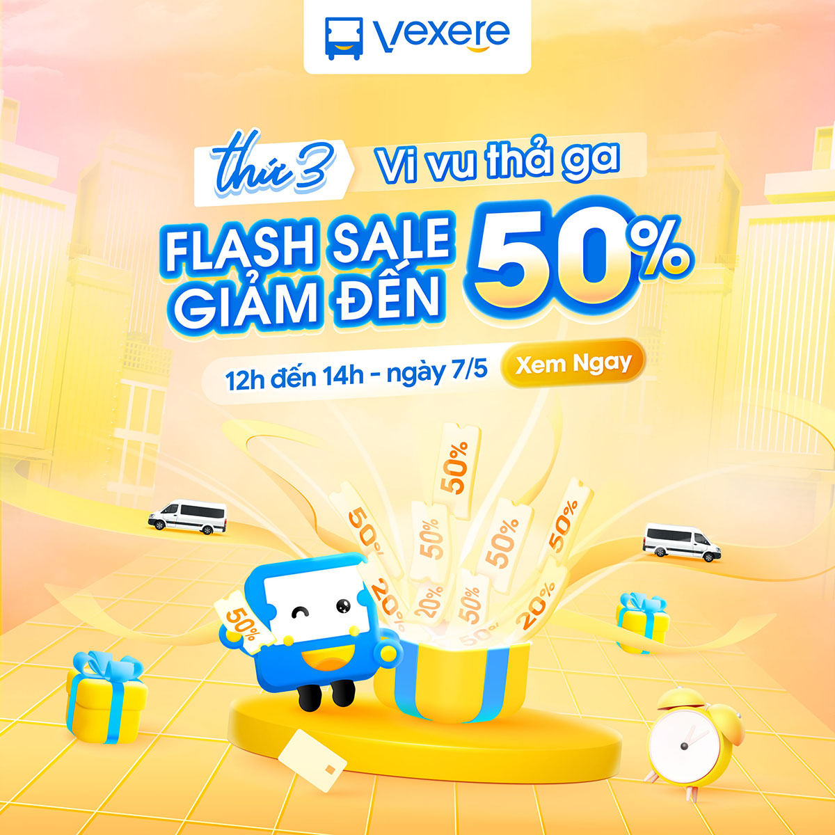 flash sale vexere