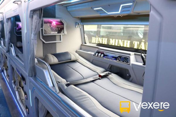 nội thất xe giường nằm limousine bình minh tải 