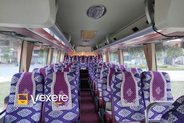 nội thất xe ghế ngồi cát bà open bus