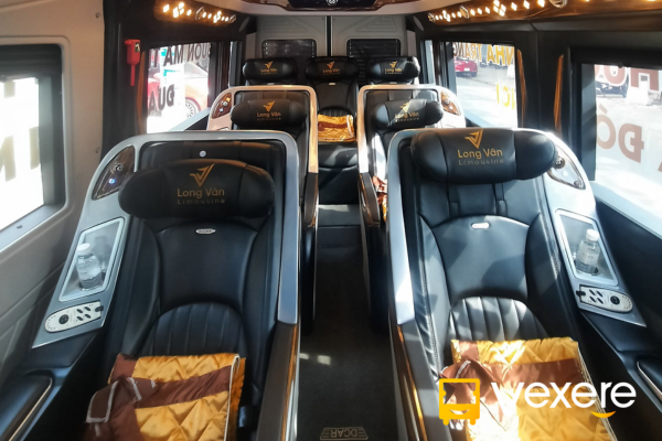 nội thất xe ghế ngồi long vân limousine