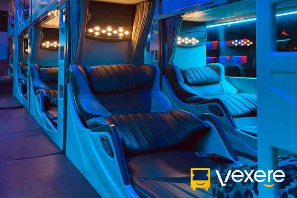 nội thất xe giường nằm limousine quý thảo