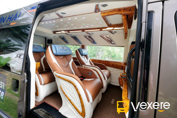 nội thất xe sơn hải limousine