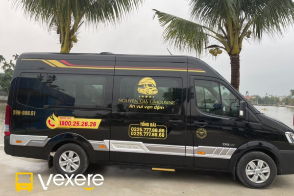 xe nguyễn gia limousine đi hải phòng