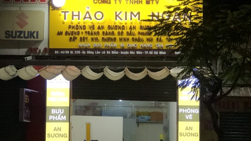 địa chỉ nhà xe thảo kim ngân