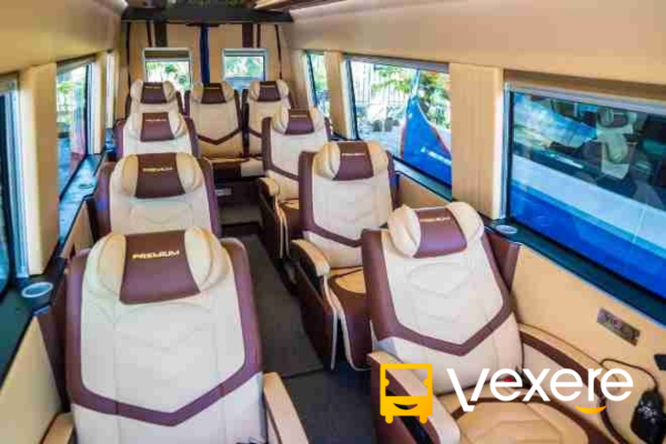 nội thất xe minh nghĩa limousine 9 chỗ