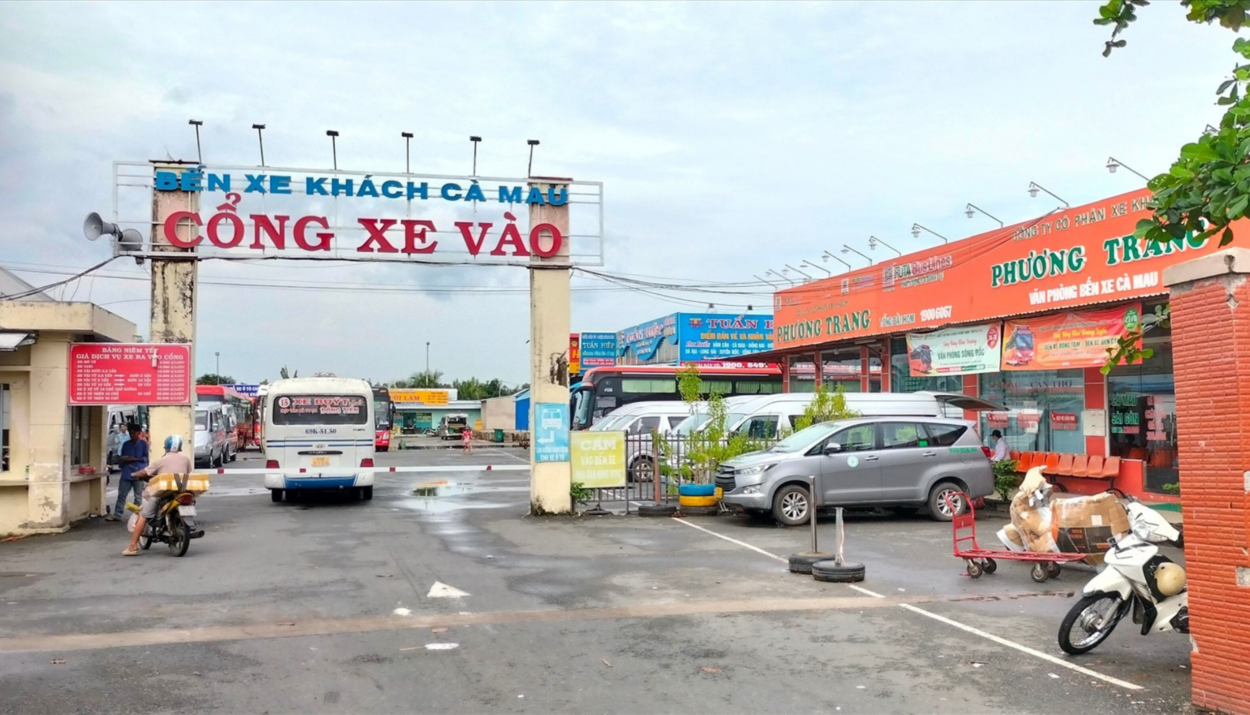 bến xe khách cà mau