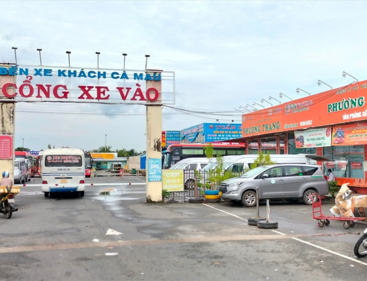 bến xe khách cà mau